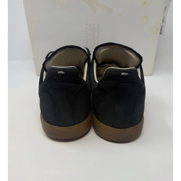 Maison Margiela Paint Splatter Replica GAT Black Size 9 US 42 EU - Picture 5 of 10